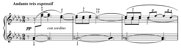Clair de Lune  -  in D-flat Major by Debussy